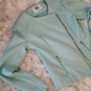 🌻 Textured pale green vera moda blazer/jacket